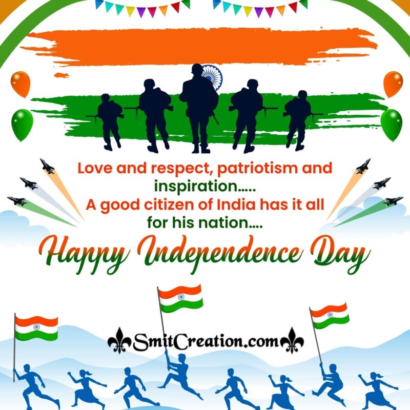 Happy Independence Day Quote Picture - SmitCreation.com