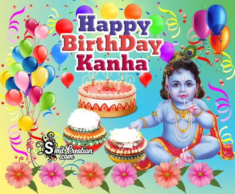 Happy Birthday Kanha - SmitCreation.com