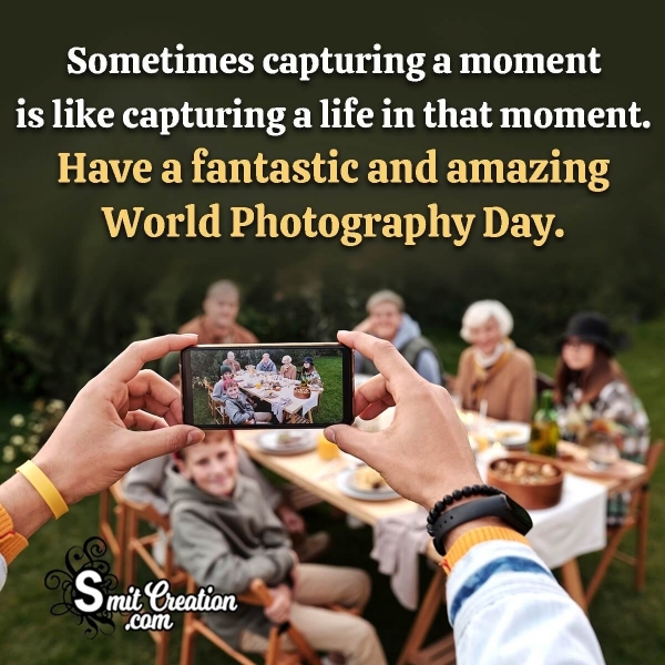 World Photography Day Message Picture