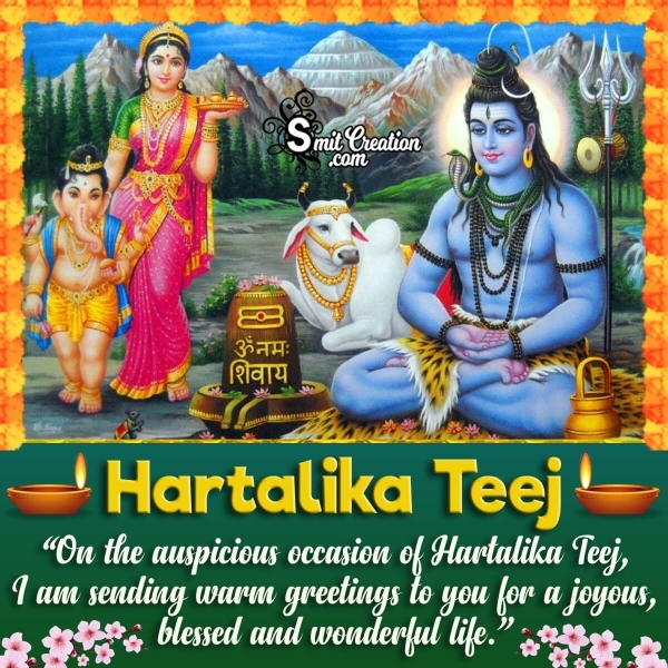 Hartalika Teej Greetings Pic