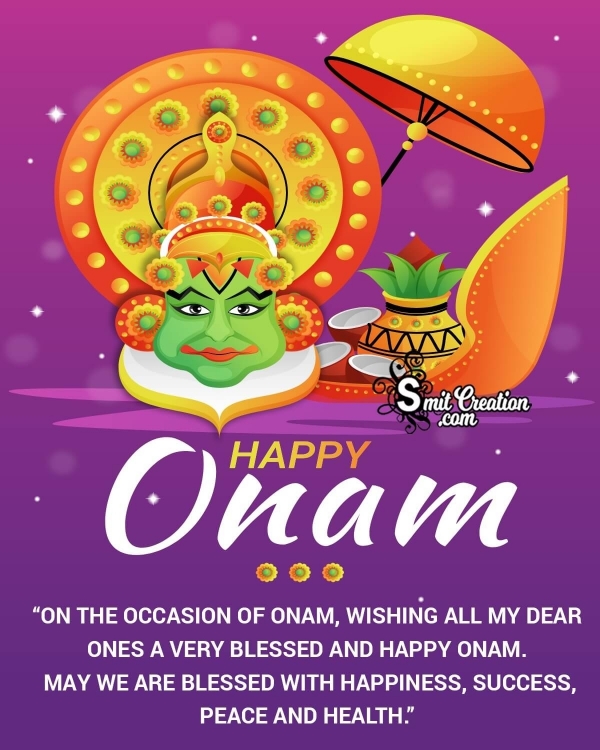 Happy Onam Quote Image