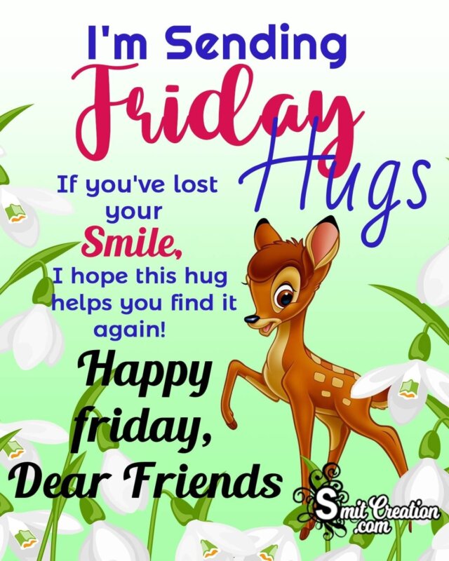 Happy Friday Status Image - SmitCreation.com