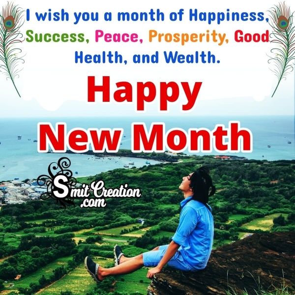 Wish You A New Month Of Happiness