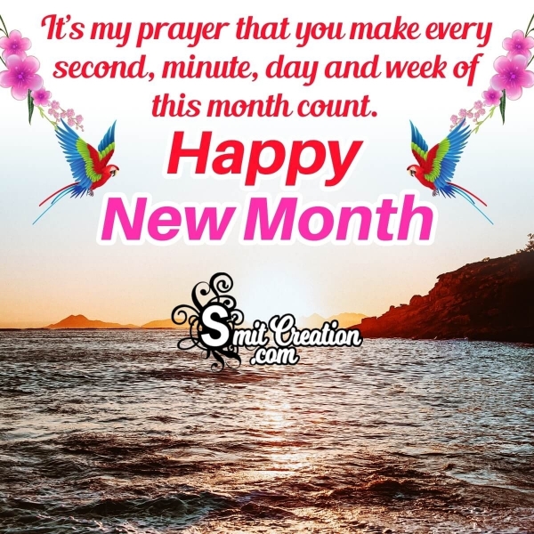 Happy New Month Blessings