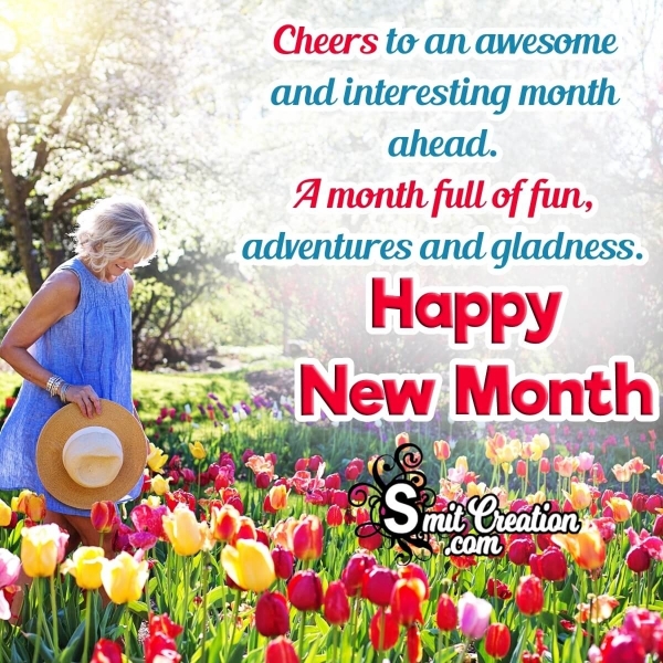 Cheers To Awesome New Month