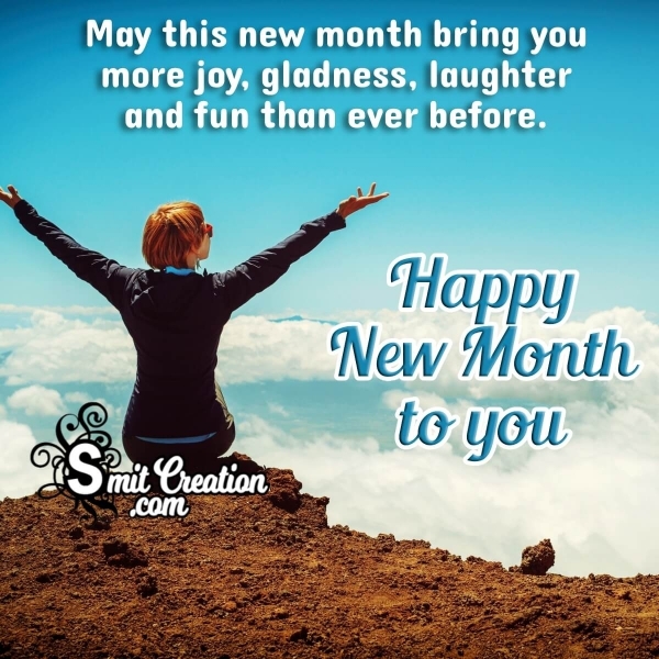 Happy New Month Wish