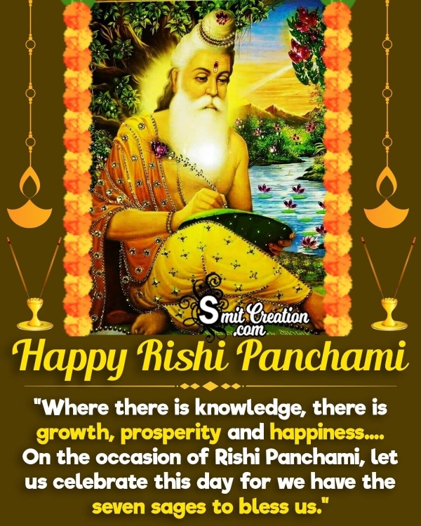 Happy Rishi Panchami Quote