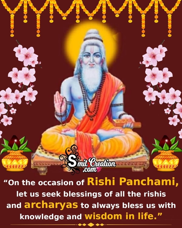 Rishi Panchami Wishes Messages in English