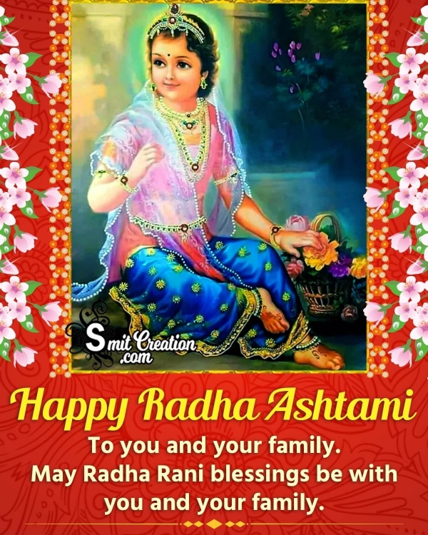 Radha Ashtami Whatsapp Status Pic