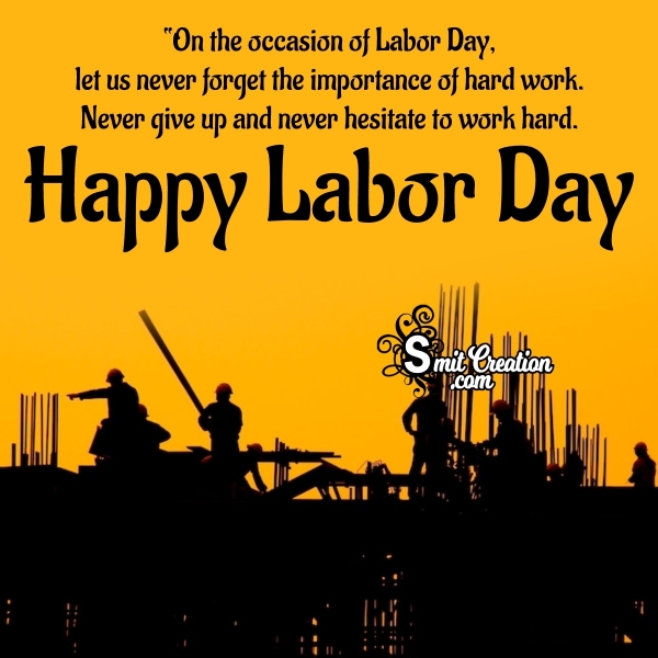 Happy Labor Day Wish Image