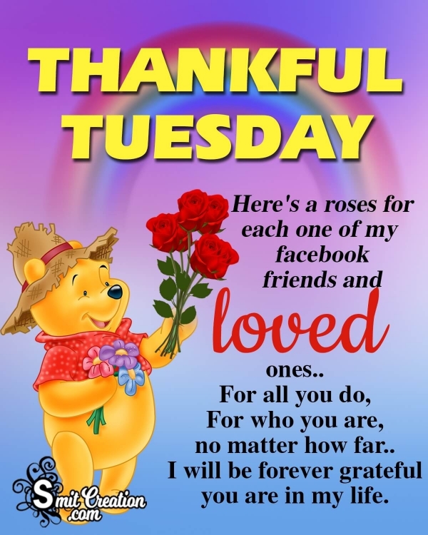 Thankful Tuesday With Roses