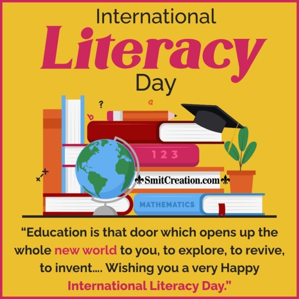 International Literacy Day Message Photo