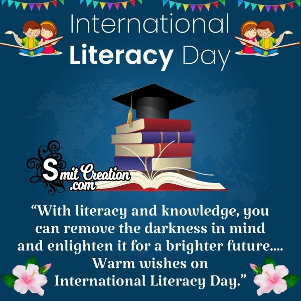Warm wishes on International Literacy Day