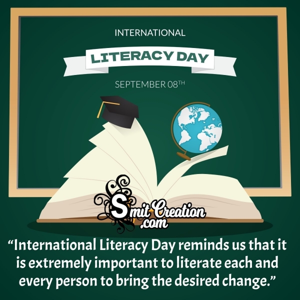 International Literacy Day 8 September