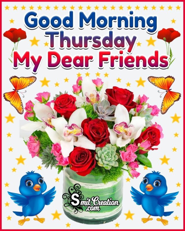 Good Morning Happy Thursday Images - SmitCreation.com