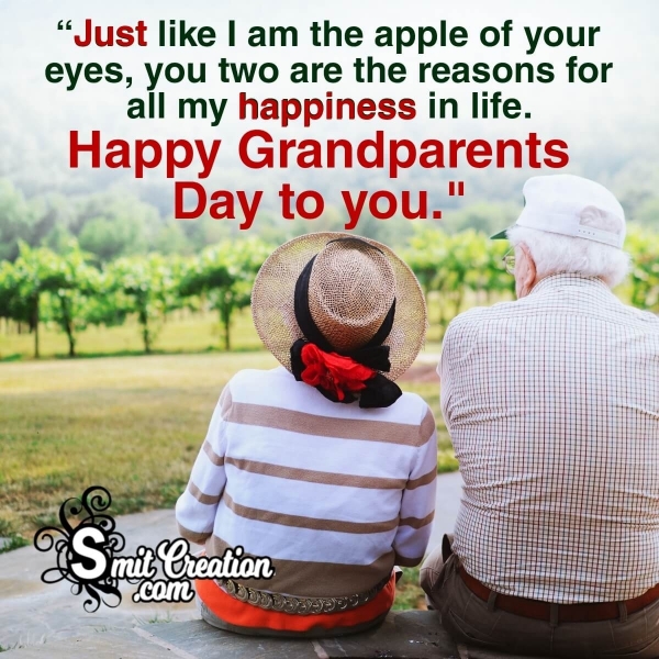 Happy Grandparents day Message Pic