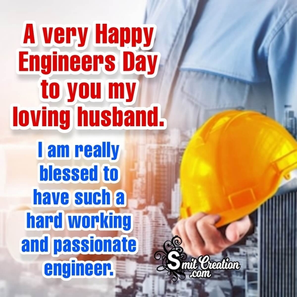 Engineers Day Message Pic For Husband