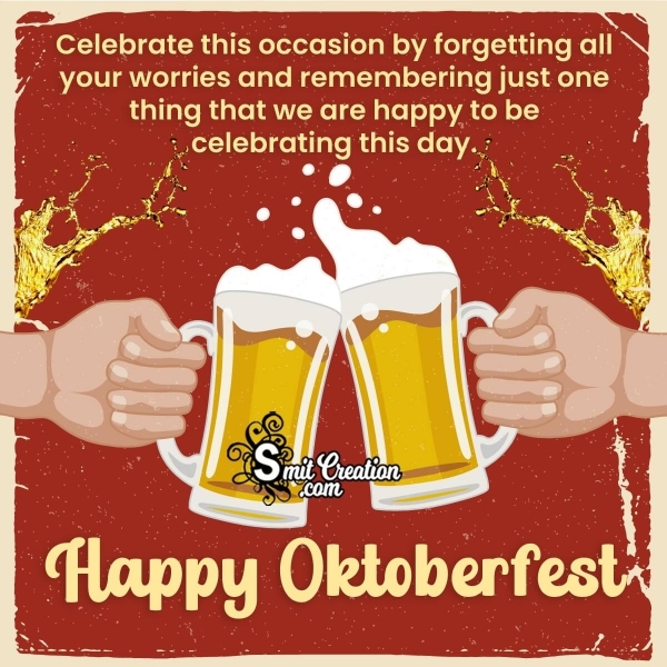 Happy Oktoberfest Message