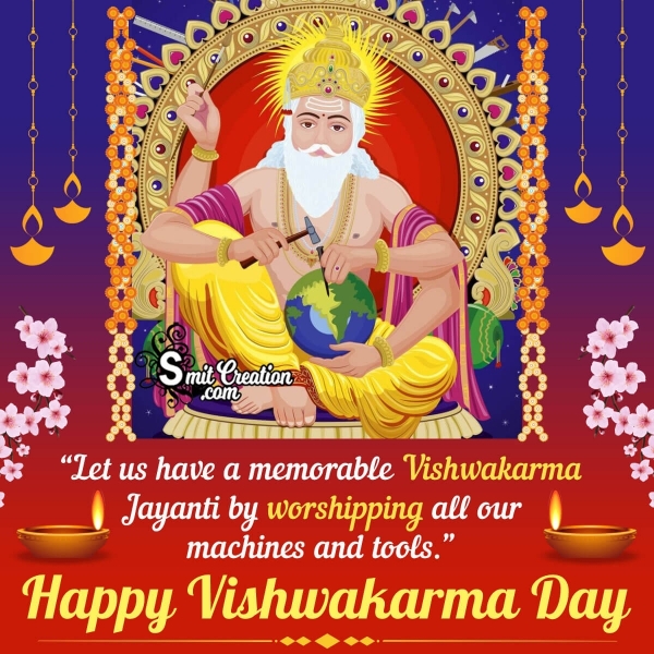 Happy Vishwakarma Puja Message