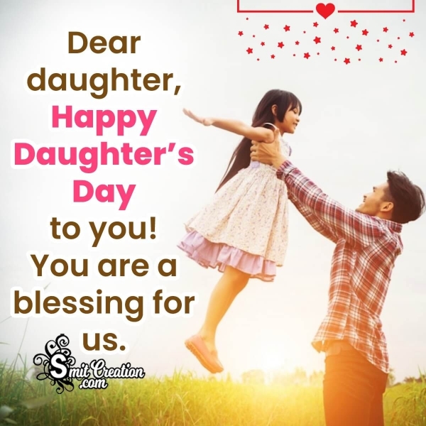 Happy Daughters Day Status Pic