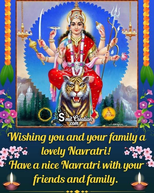 Navratri Whatsapp Greeting Pic