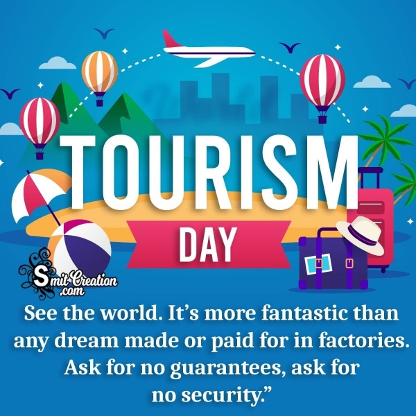 Best World Tourism Day Wish Image
