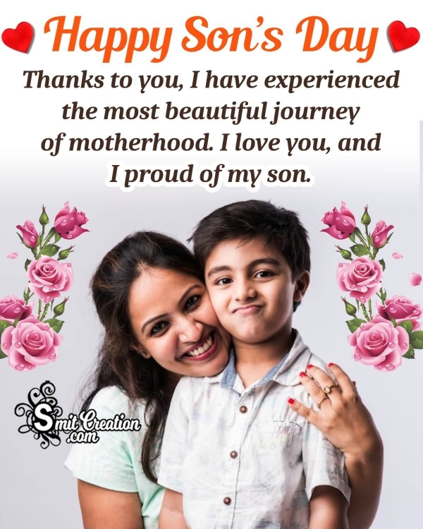 Son’s Day Greeting Image