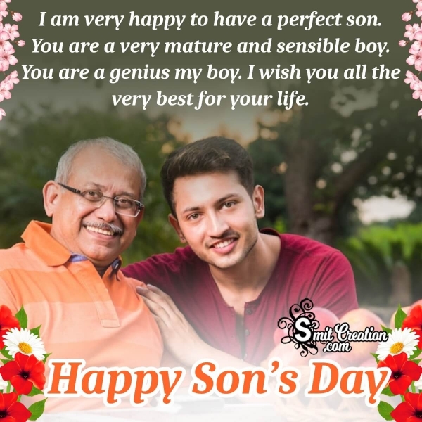 Happy Son’s Day Whatsapp Pic