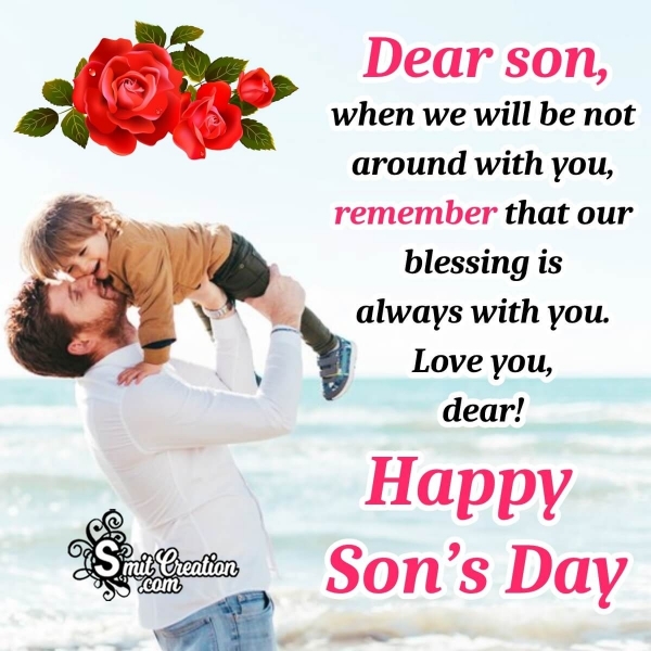 Son’s Day Message Photo
