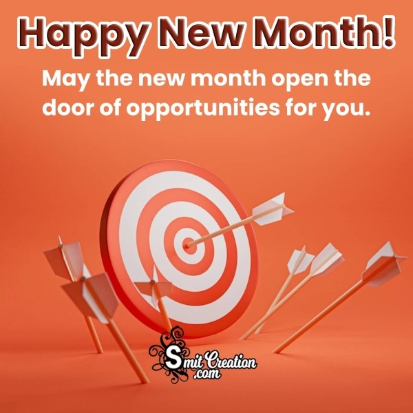 Wonderful Happy New Month Image