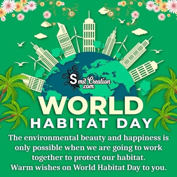 World Habitat Day Status Image