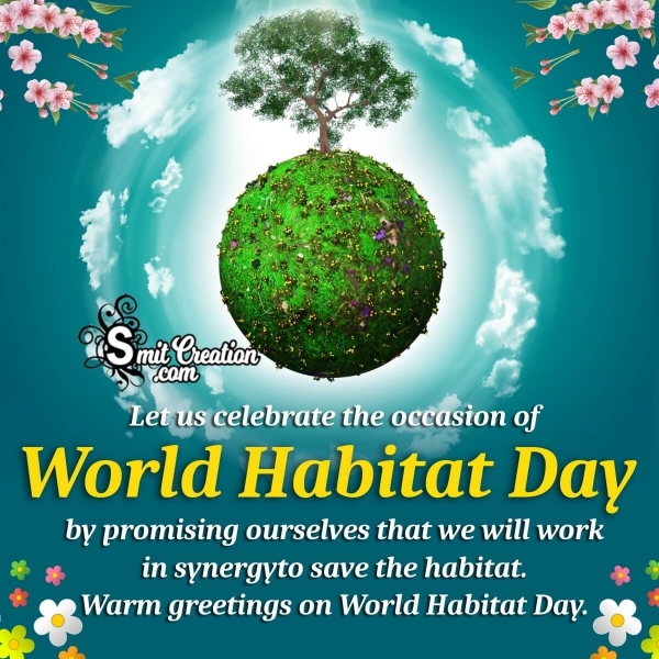 World Habitat Day Message Picture