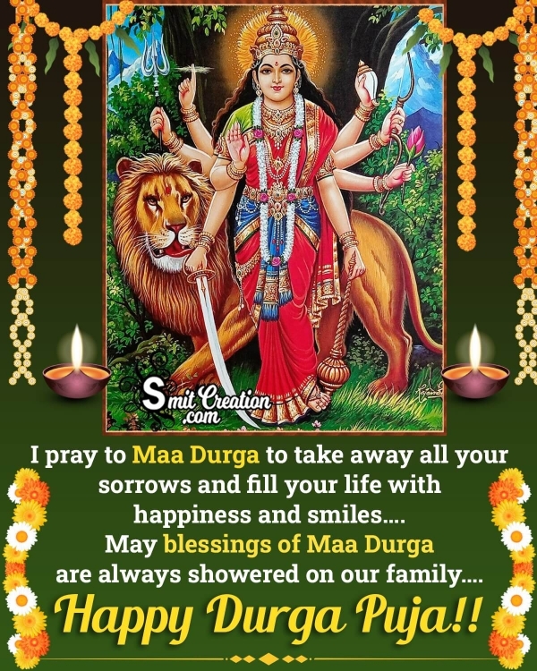 Durga Puja Message Picture