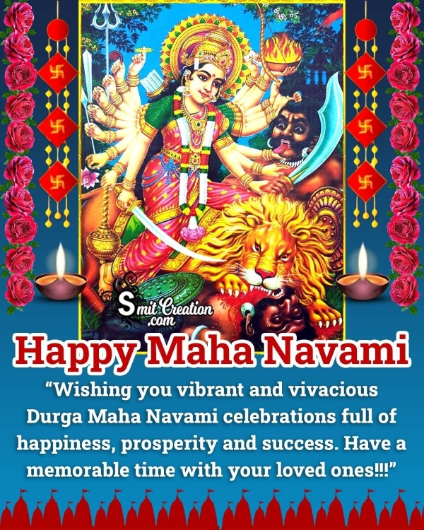 Maha Navami Greeting Photo