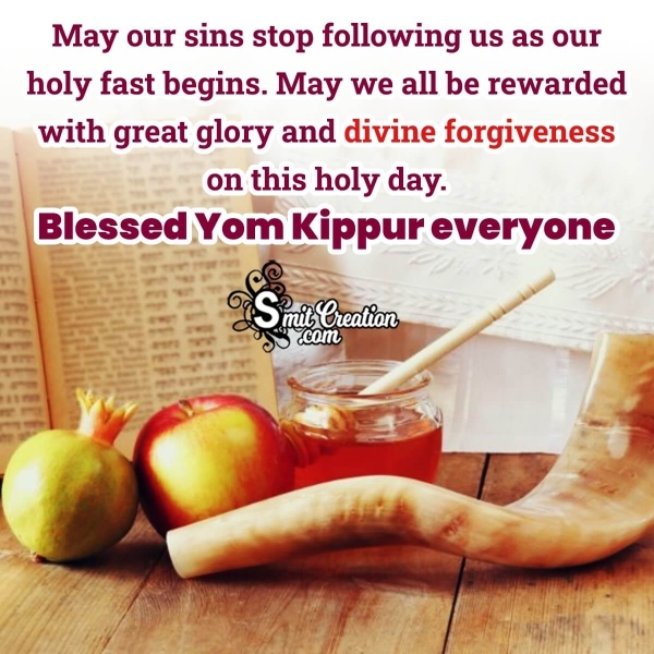 Yom Kippur Message Image