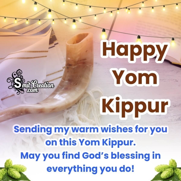 Yom Kippur Greeting Picture