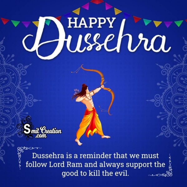 Happy Dussehra Status Photo