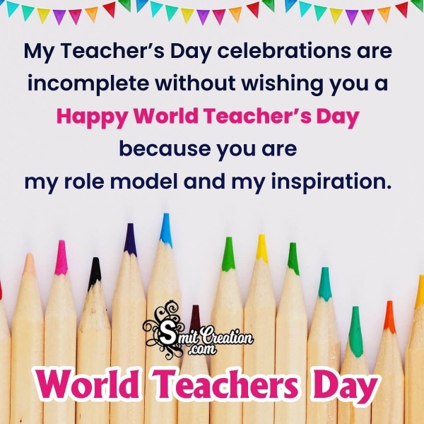 World Teachers Day Message Photo