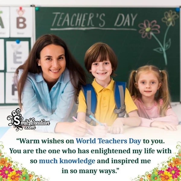 World Teachers Day Greeting Picture