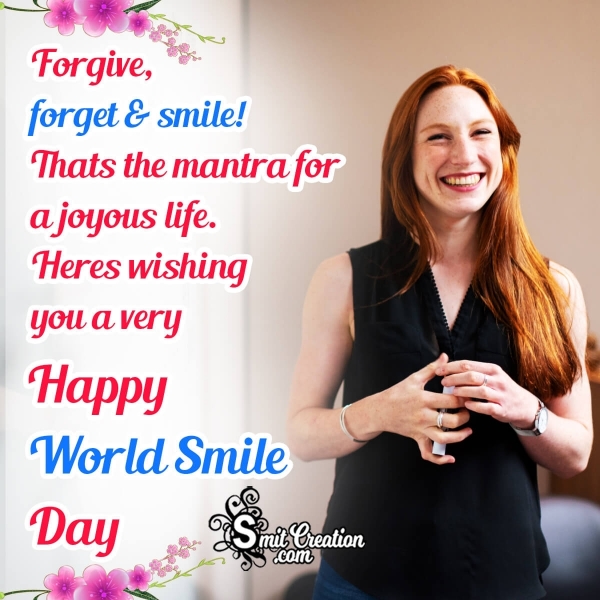 Wonderful World Smile Day Message
