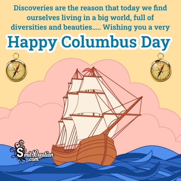 Columbus Day Quote Photo