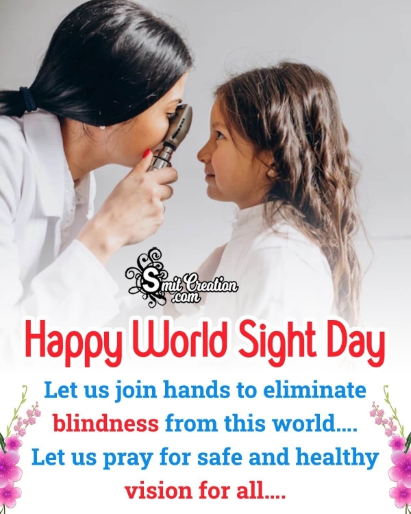 World Sight Day Status Pic