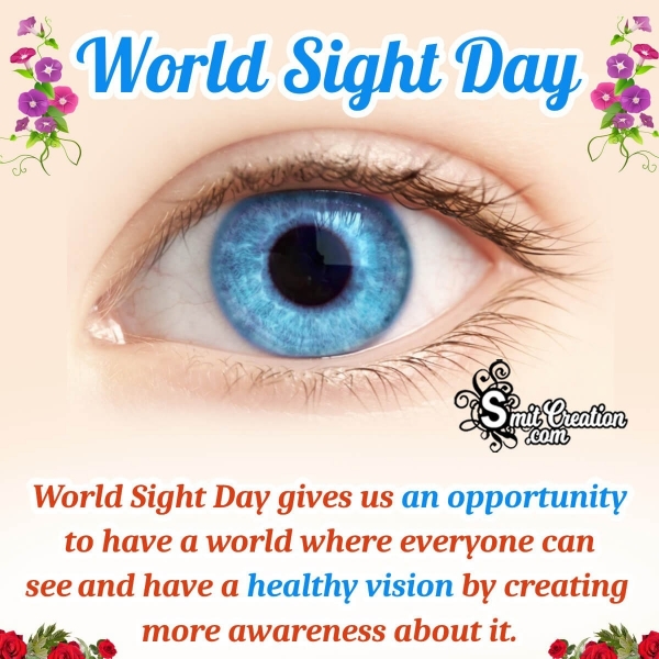 World Sight Day Message Picture