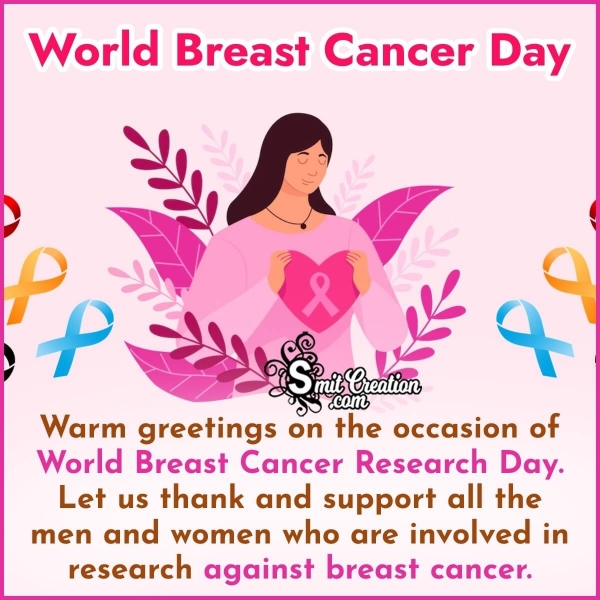 World Breast Cancer Day, Thank You Message