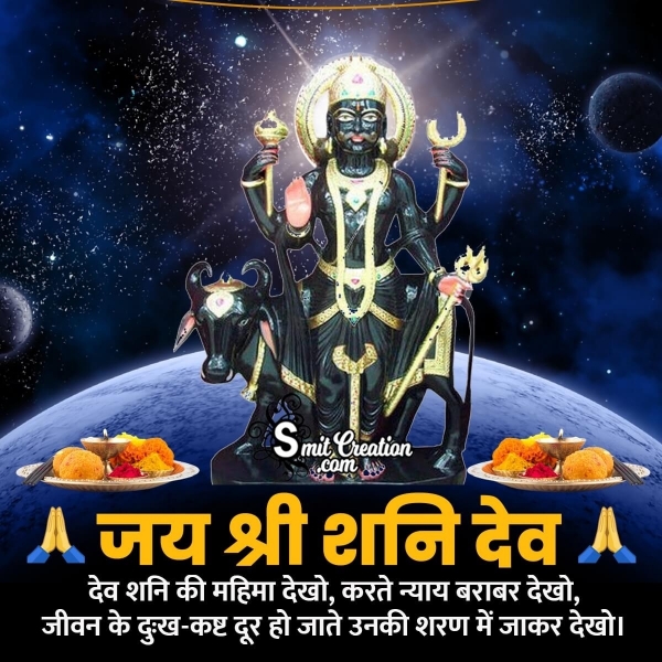 Shani Dev Status Image In Hindi