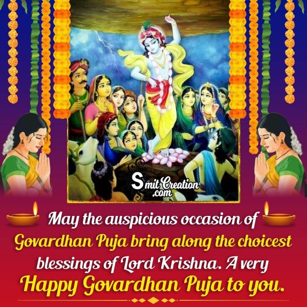 Happy Govardhan Puja Status Pic
