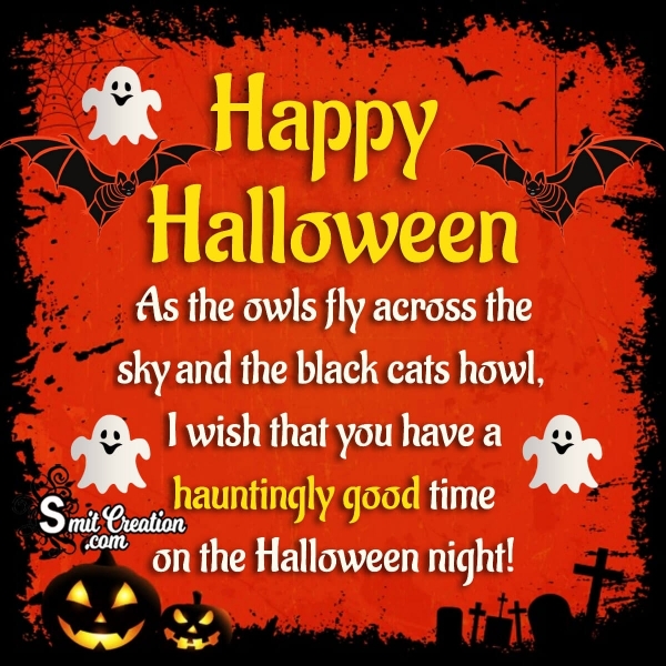 Halloween Day Message Pic For Whatsapp
