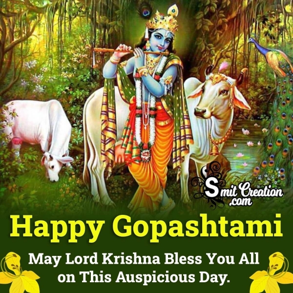 Happy Gopashtami Wish Pic