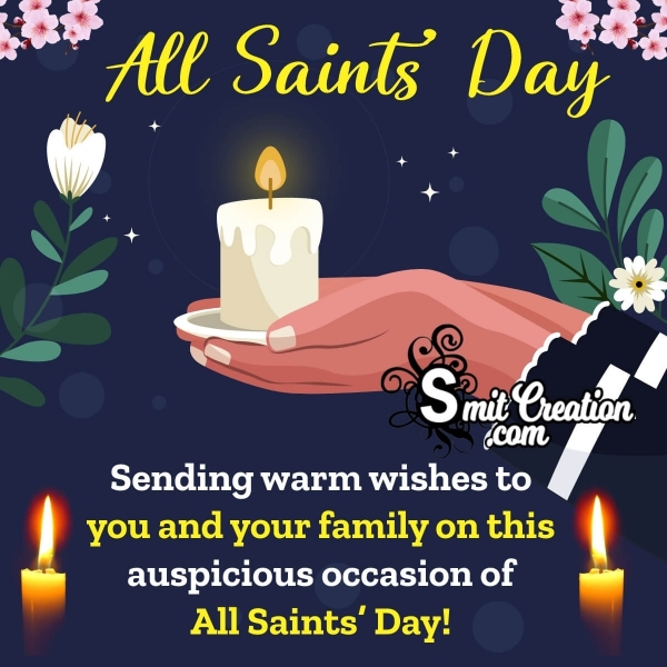 Warm Greetings On All Saints’ Day