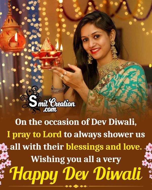 Happy Dev Diwali Status Photo